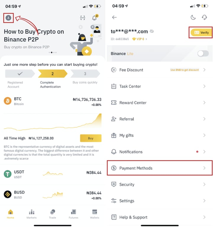 Binance P2P 