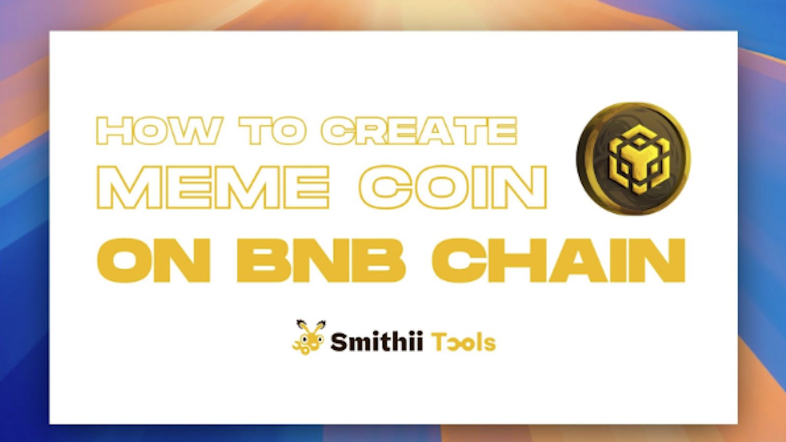 How to Create a Meme Coin on BNB Chain [Step by Step Guide] | CoinCodex