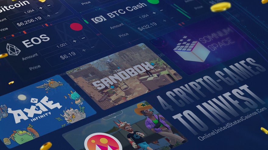 4 Crypto-Games to Invest While You Play