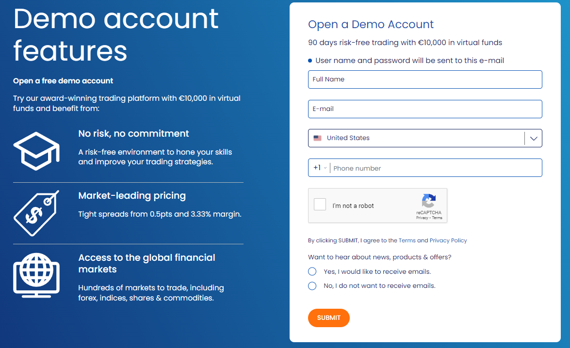 Forex demo account