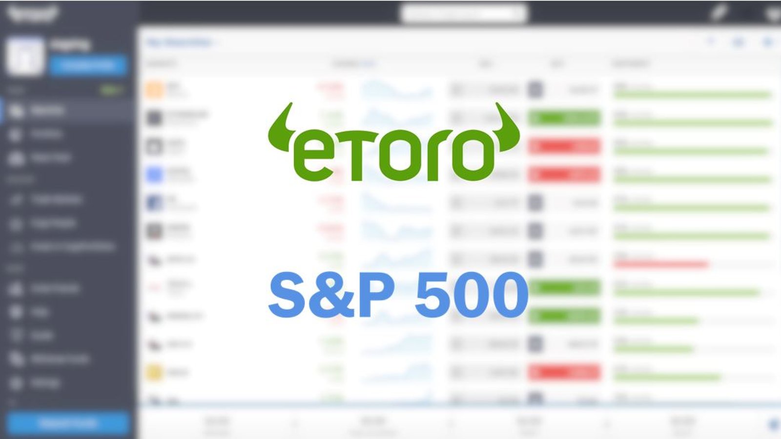 How to Trade S&P 500 (SPX500) on eToro? | CoinCodex