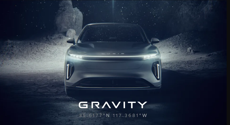 Lucid's Gravity SUV teaser image