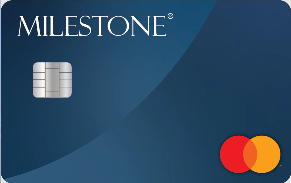 milestone credit card