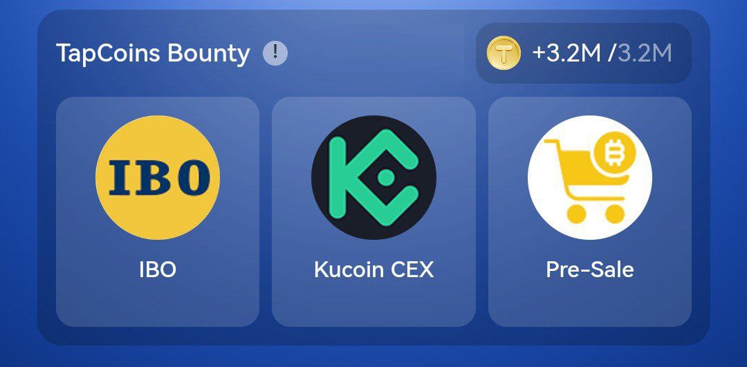 tapcoin daily bounty bonus