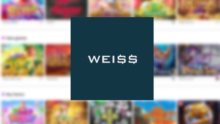Weiss Casino bejelentkezési képernyő