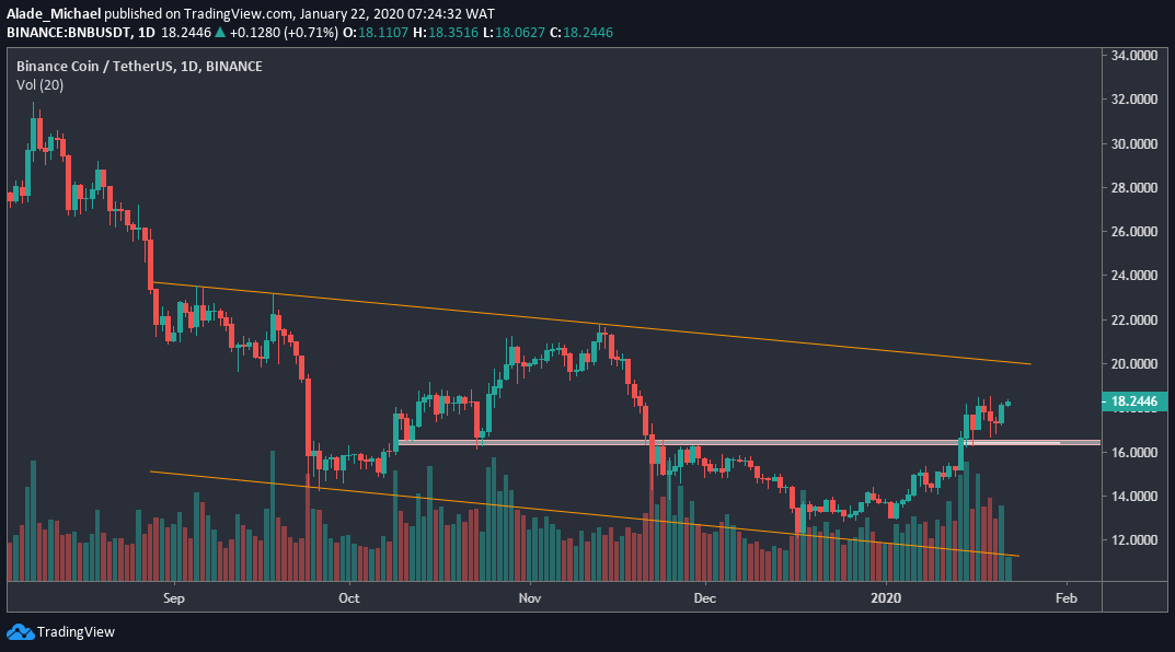 BNB Daily Chart