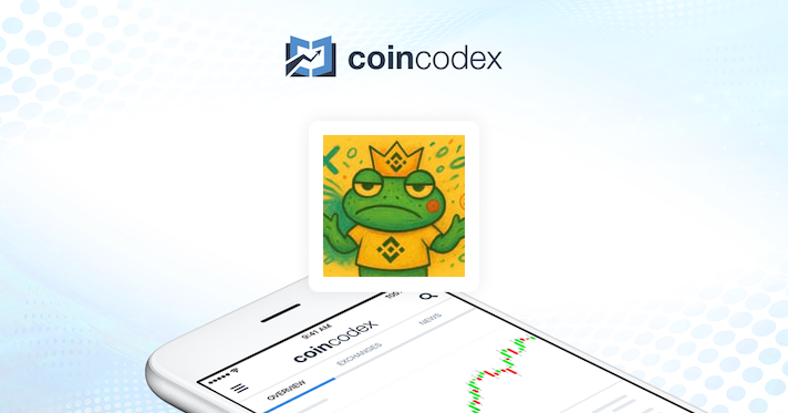 FROG Price: Live FROG/USD Rate, Market Cap & FROG Price Chart | CoinCodex