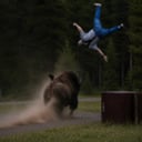 The Charging Bison