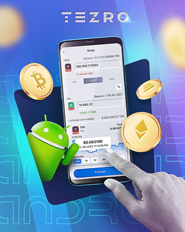 Tezro Users Can Now Swap USTC for TezroST Via Android at $1 Exchange Rate