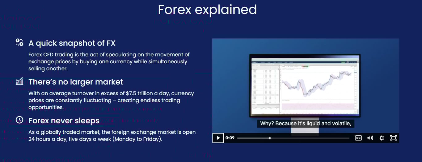 Forex education