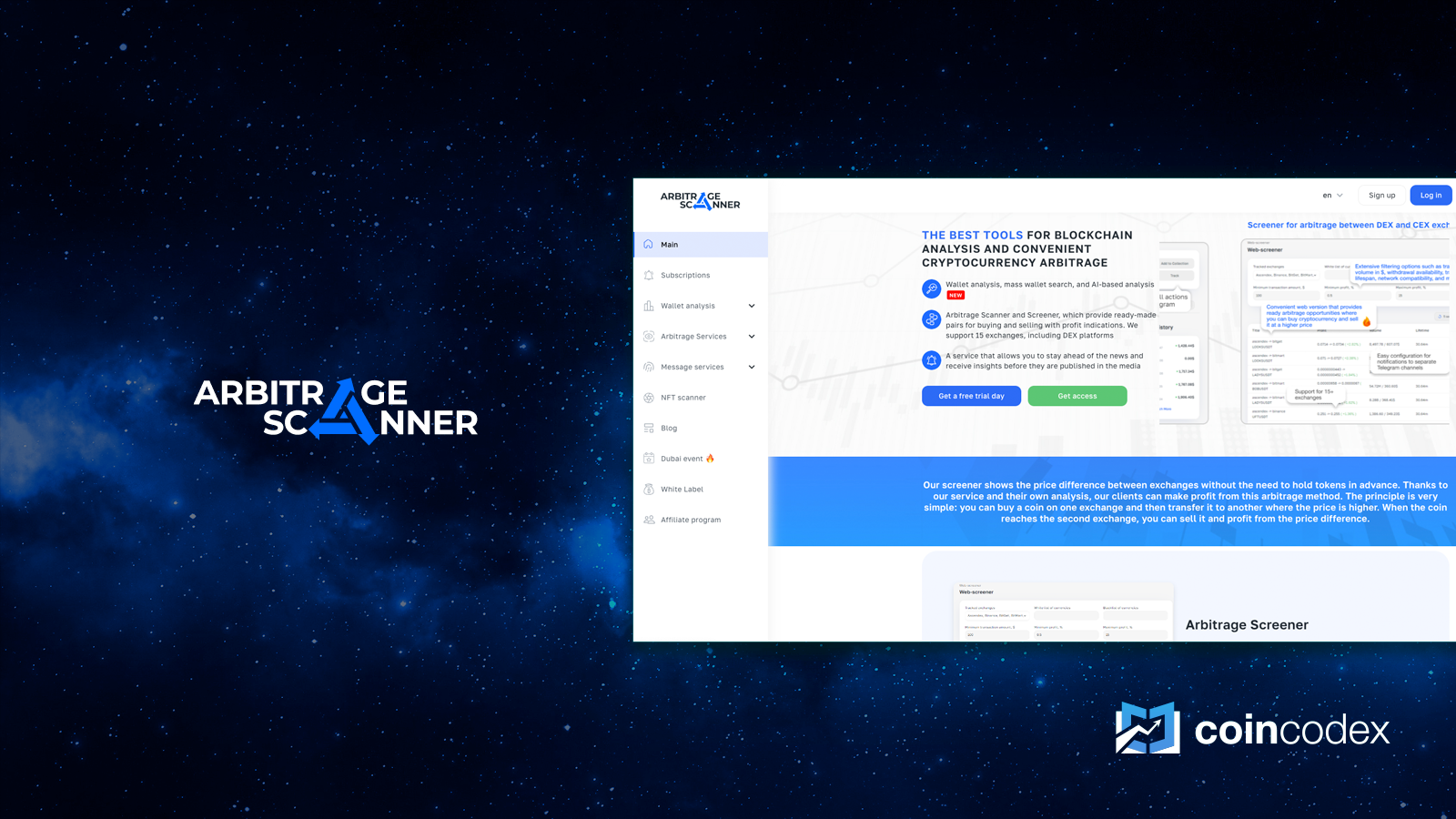 Arbitrage Scanner Review: The Best Crypto Arbitrage Tool? | CoinCodex