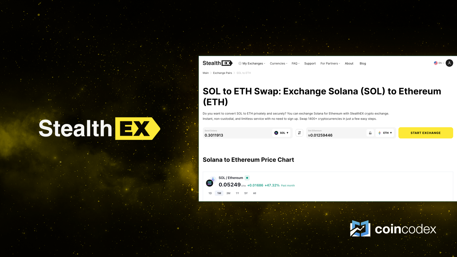 StealthEX Review 2024: The Premier Non-Custodial Crypto Exchange | CoinCodex