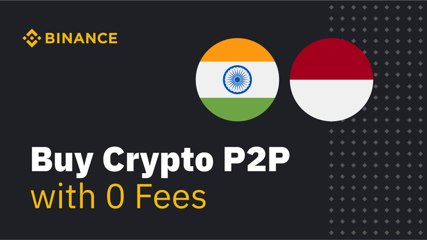 Binance Adds Peer-to-Peer Trading for Indian Rupees and Indonesian Rupiah