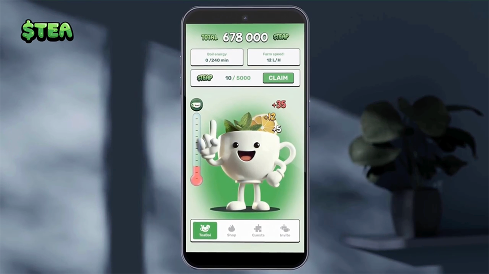 image showing tap-tea game app