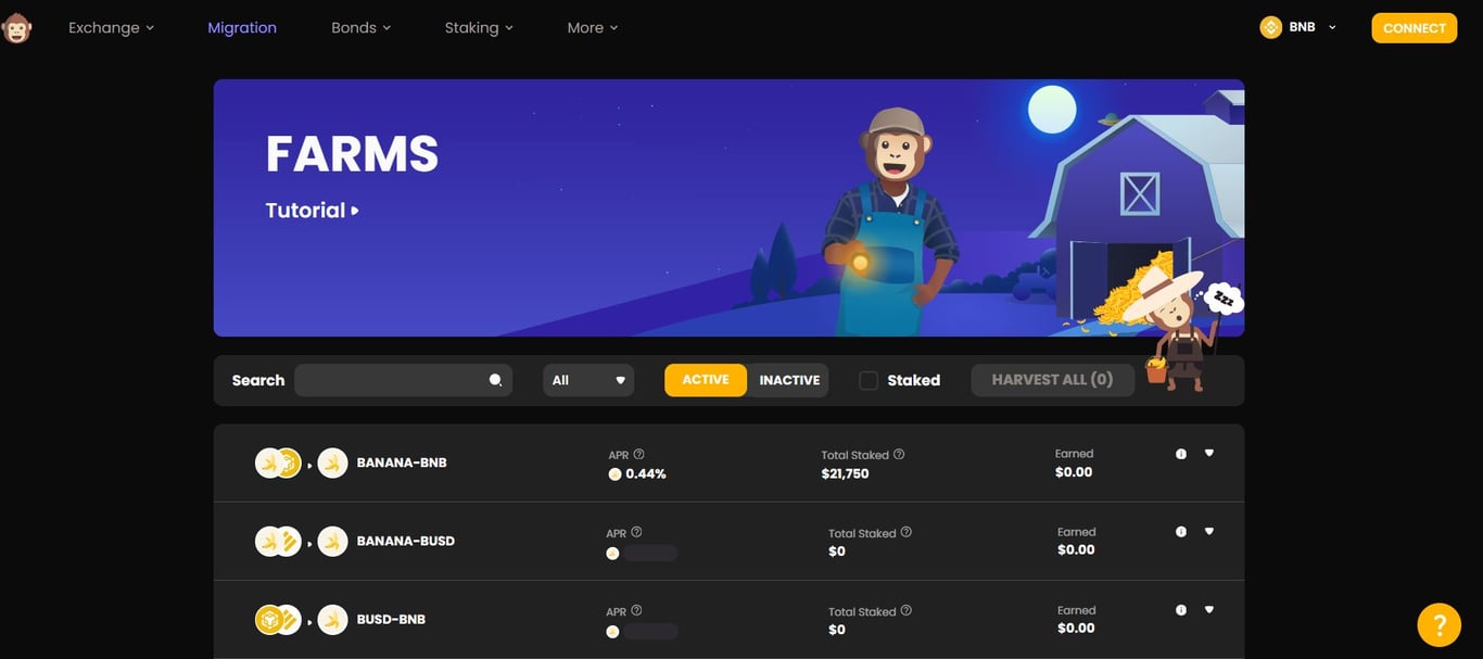 ApeSwap website