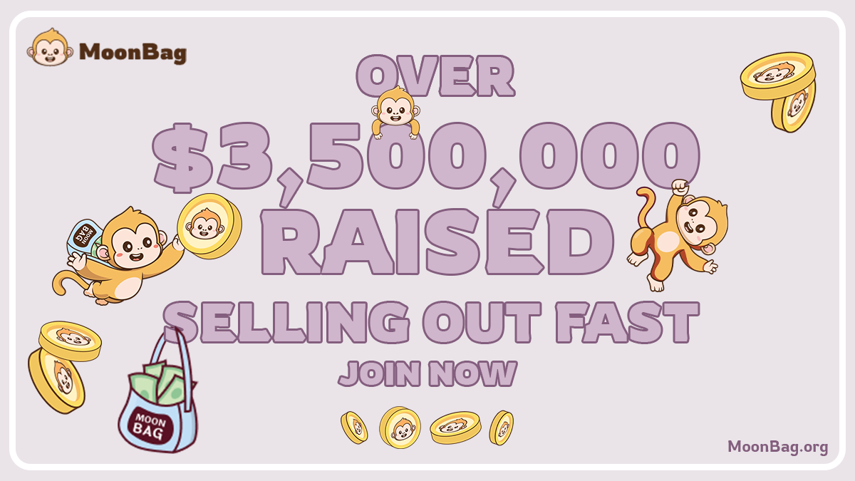 MoonBag Leading Meme Coin Presale Progresses as CGPT and NEAR Face Issues |  CoinCodex