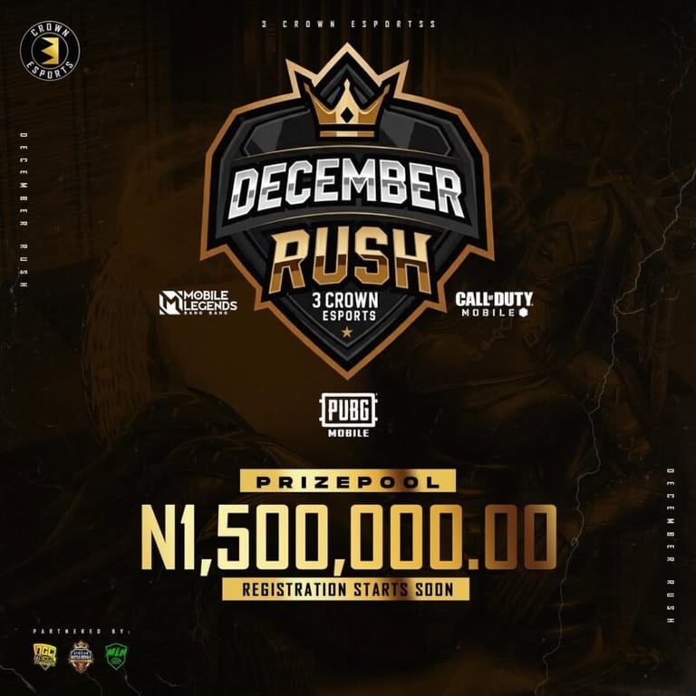 3 Crown Esports: Ending the year with 3 Champions