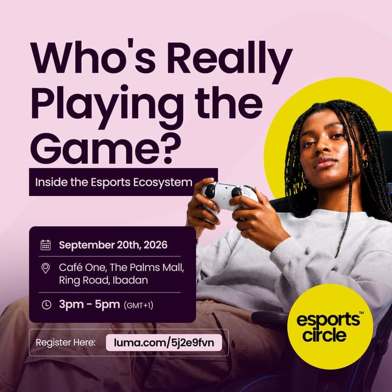 Esports Circle Hosts Second Community Meetup in Ibadan