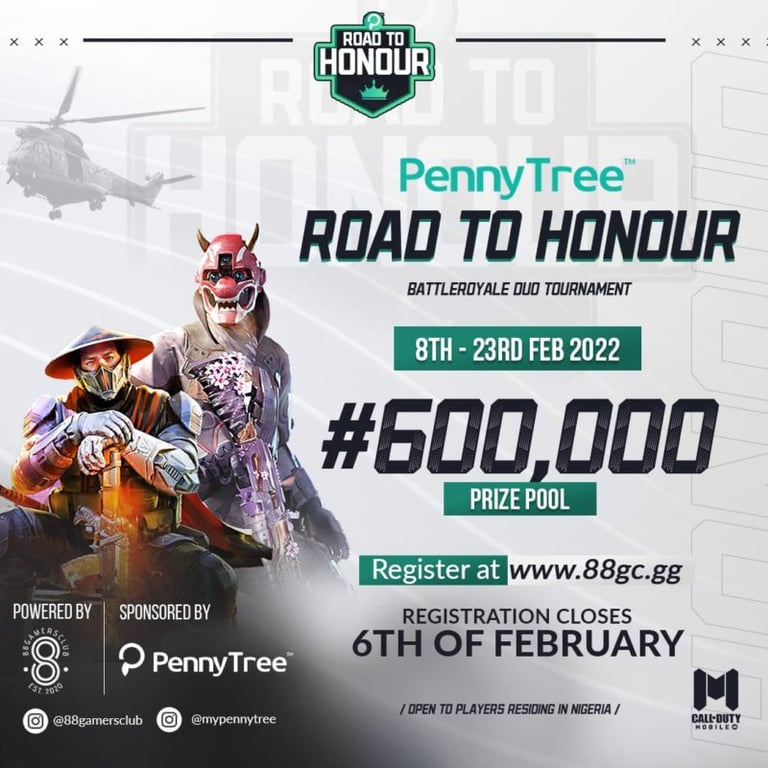 88 Gamers Club: ROAD TO HONOUR