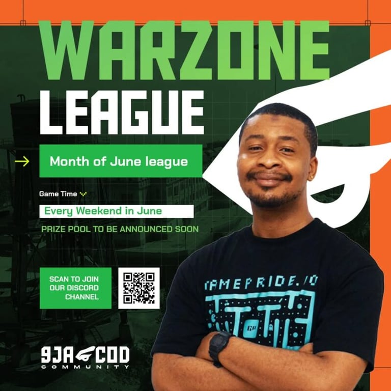 The 9ja Warzone League Is Back – June Weekends Just Got a Whole Lot Louder!