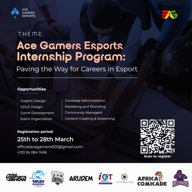 Ace Gamers Esports Internship Program 2025 – Applications Now Open!