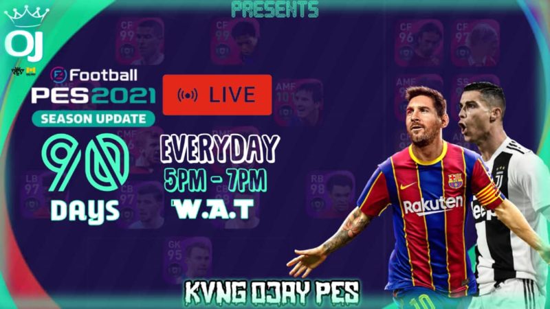 KVNG OJAY ATTEMPTS A 90 DAYs DAILY STREAM