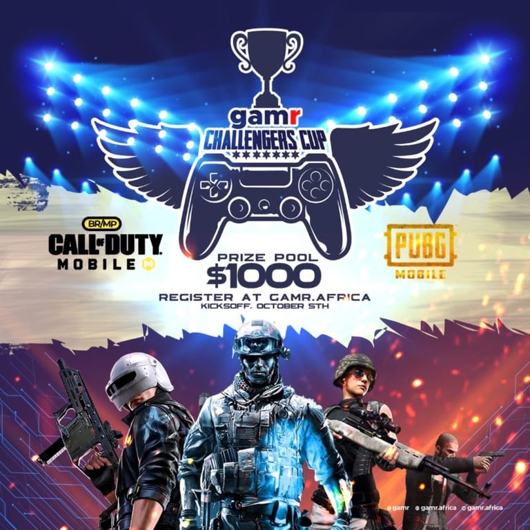 GAMR AFRICA PRESENTS THE GAMR CHALLENGERS CUP