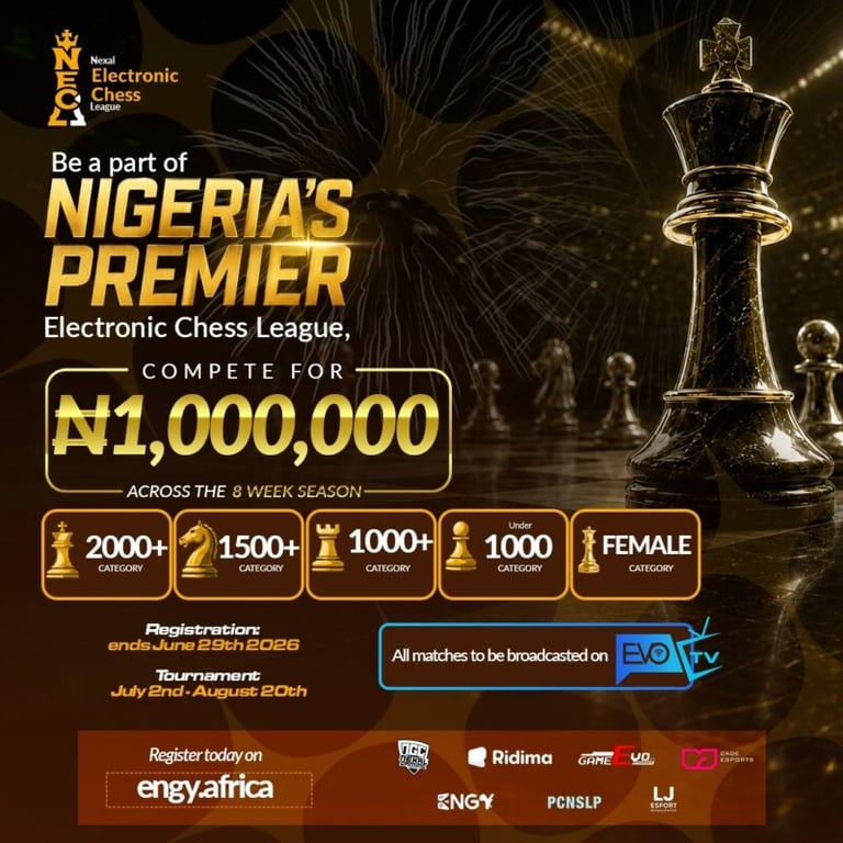 Nexal Electronic Chess League: Over 300 Players Ready to Battle on the "Road to Cage 2026"