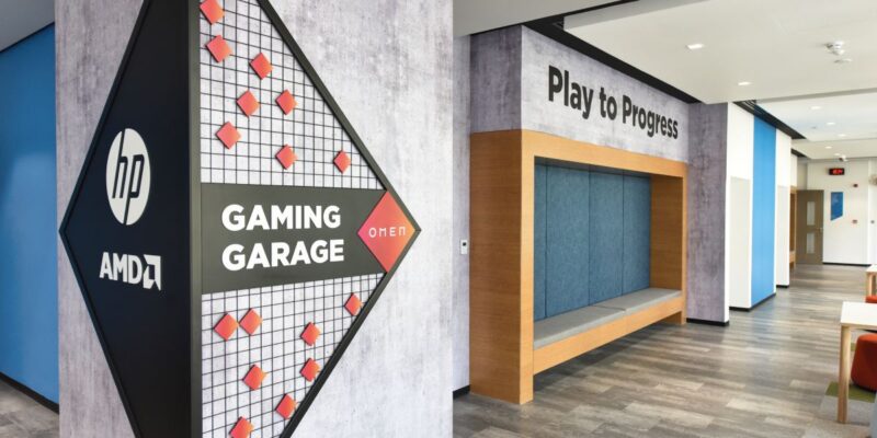 The HP Gaming Garage