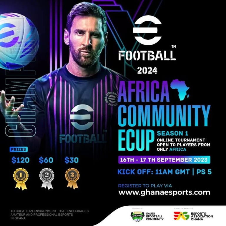 Register For The Africa Community eCup Championship Season 1