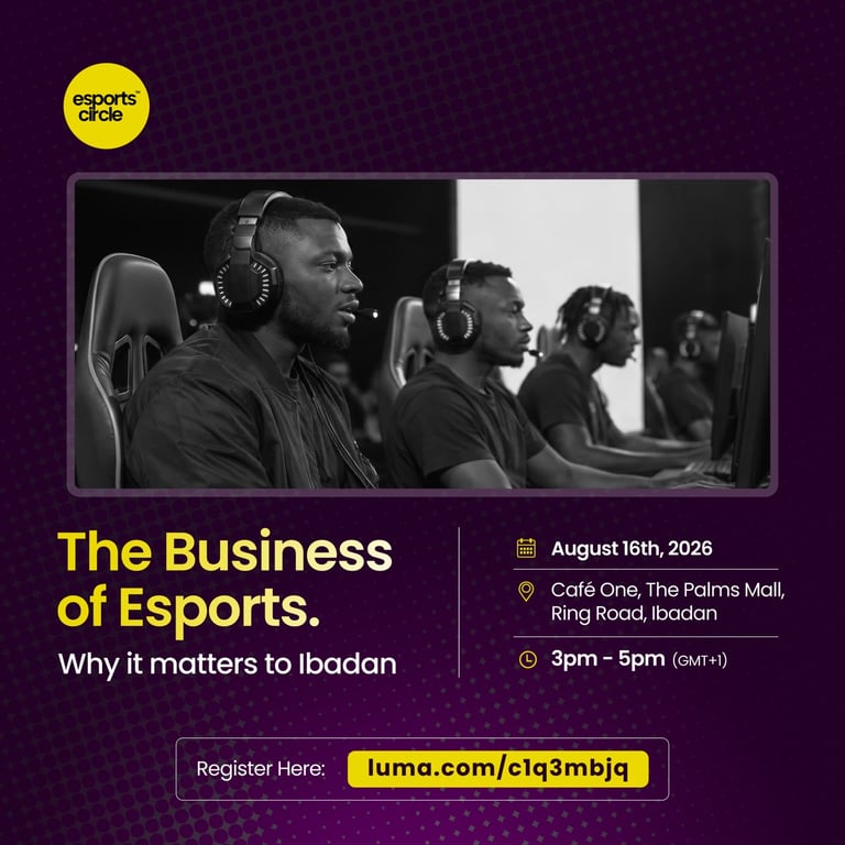 Ibadan Gets Its Esports Home: EOD and Wave Gaming Hub Launch Esports Circle on August 16