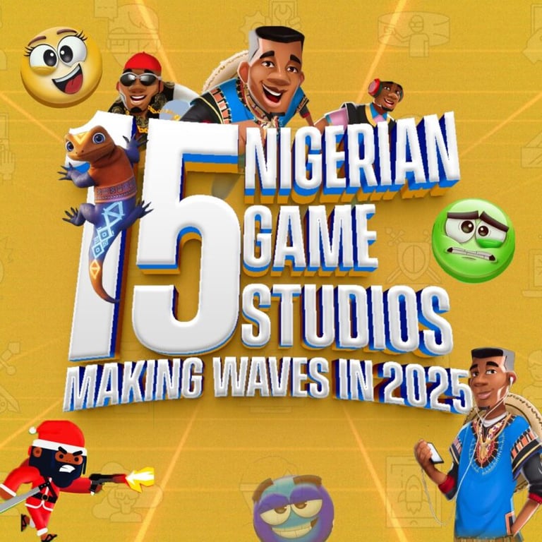 15 Nigerian Game Studios Making Waves in 2025