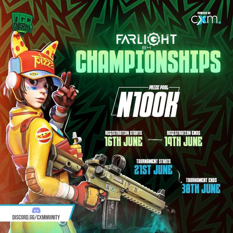 Win 100k At The First Ever Nigerian Farlight84 Championships