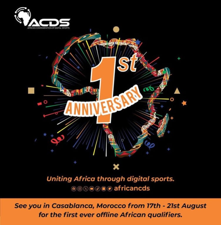 African Confederation of Digital Sports (ACDS) Announces Its First-Ever African Qualifiers in 2024