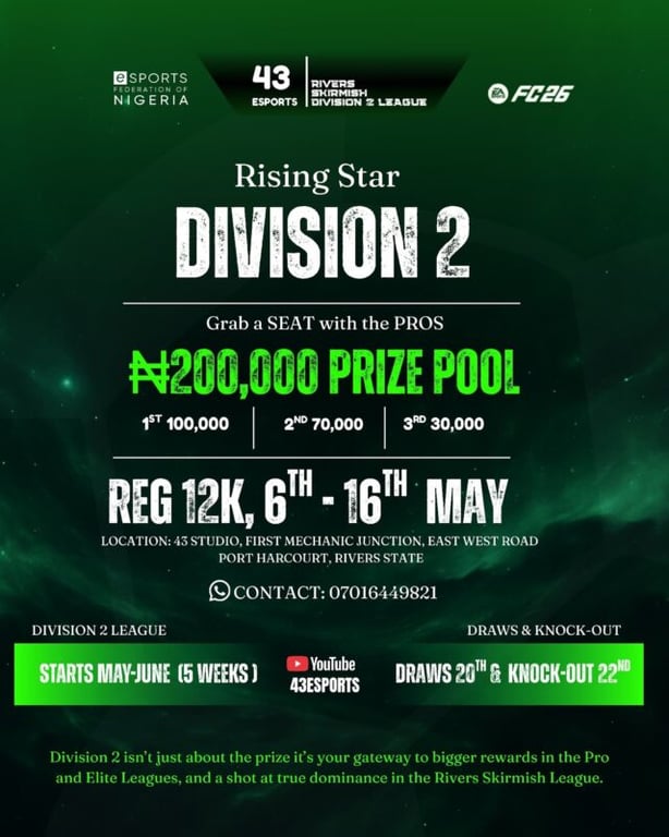 Rivers State Skirmish Division 2 Kicks Off