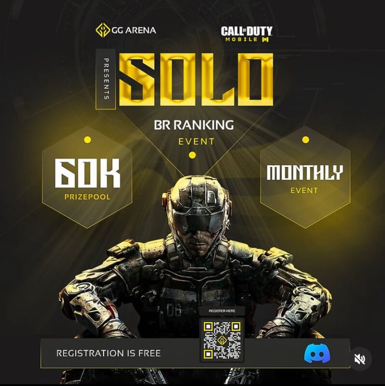 Compete for Cash Prizes at GG Arena's Solo BR CODM Event