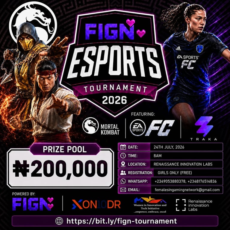 Girls Only Esports Tournament Holds in Port Harcourt Tomorrow