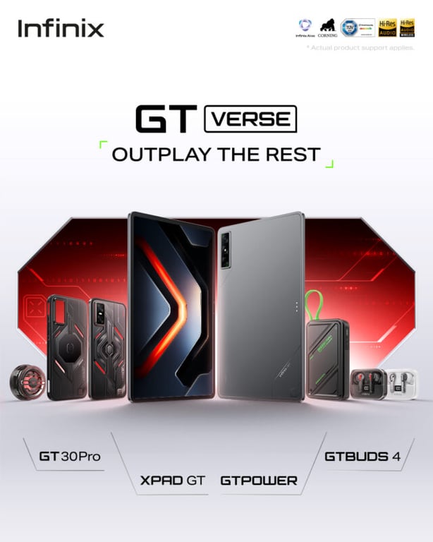 Infinix Launches GT 30 Pro: A Gaming Flagship Built to Carry with All-Day Full FPS Performance