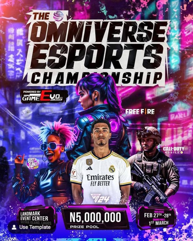 OMNIVERSE ESPORT X NAIJAGAMINGEVO: UNIQUE GAMING EXPERIENCE