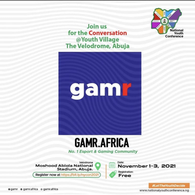 Gamr Africa National Youth Conference, Abuja Is Here!