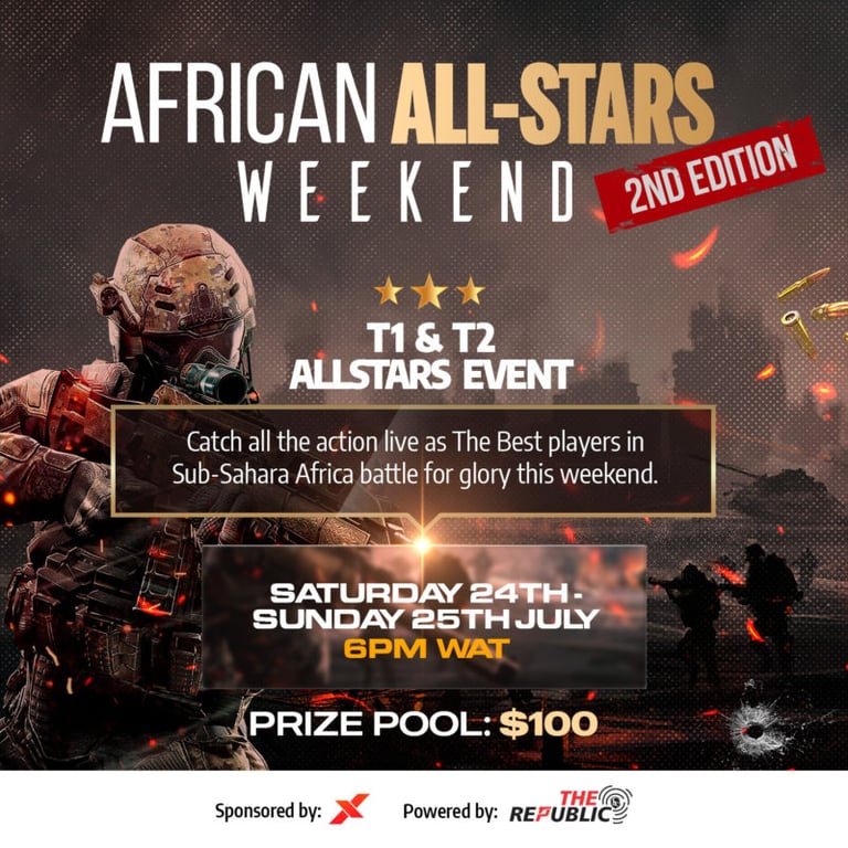 INTRODUCING THE AFRICAN ALL STARS WEEKEND EVENT