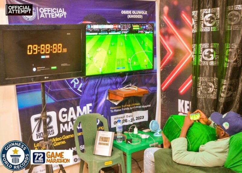 Khoded Breaks World Record with 75-Hour Dream League Soccer Game Marathon