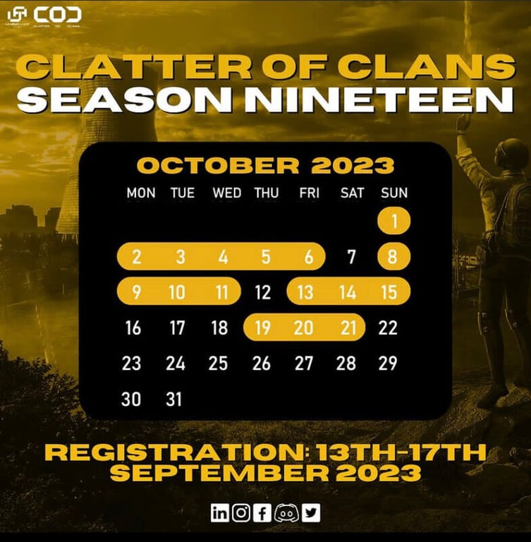 Gear Up For The Most Anticipated Clatter of Clans Season 19!