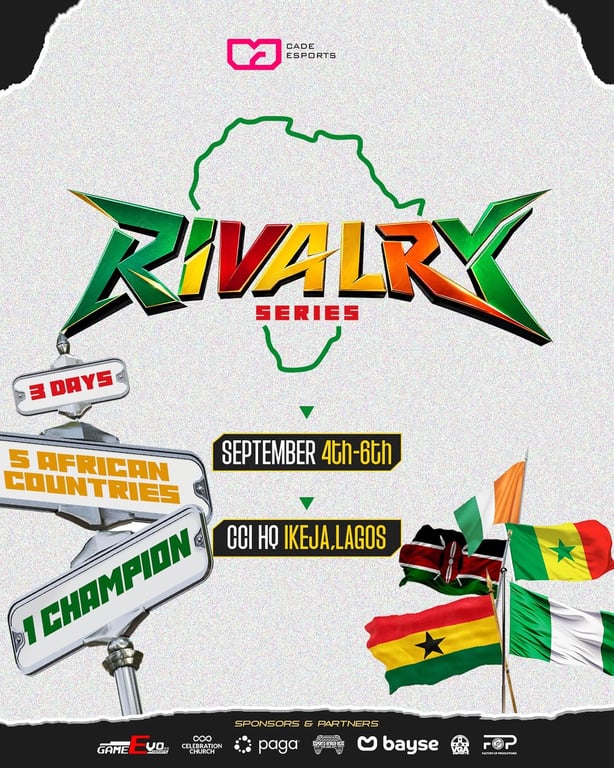 Rivalry Series Set to Ignite Cross-Continental Esports Showdown in Lagos This September