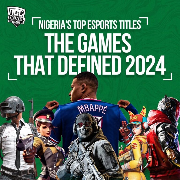Nigeria’s Top Esports Titles in 2024