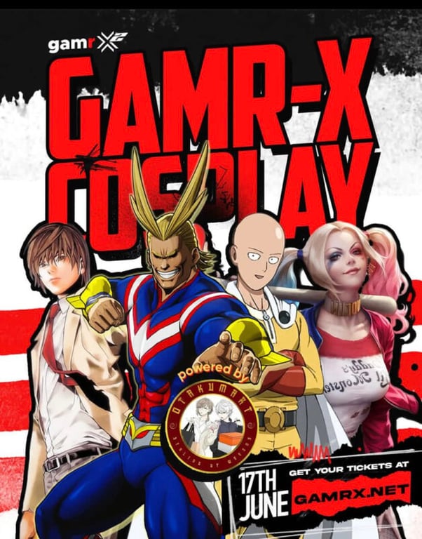 Get The Chance to Win 50,000 naira at the Otakumart Cosplay Contest at The Gamr X 2023 Event
