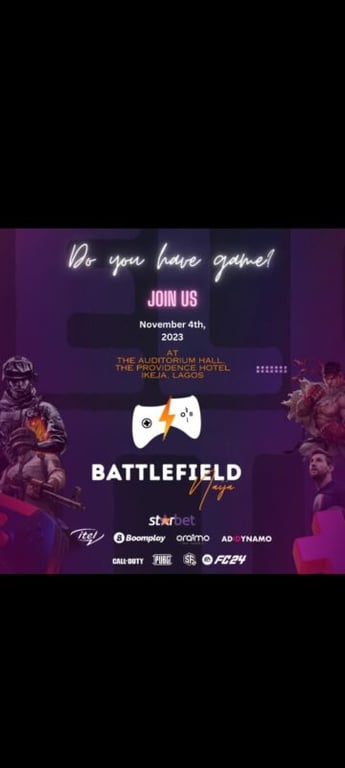 Epic Showdown At Battlefield Naija Gaming Festival