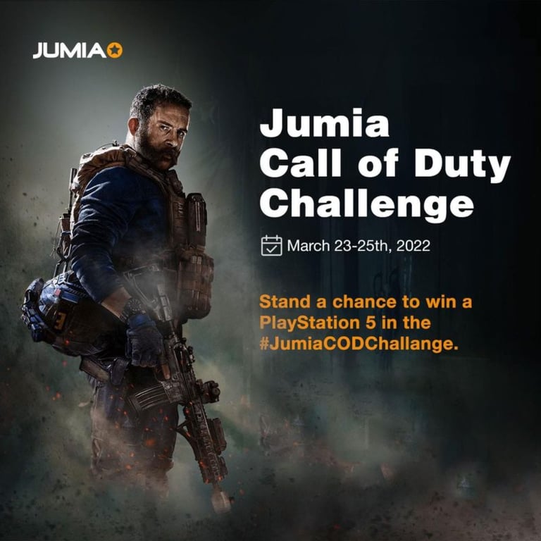 Jumia call of duty Challenge.