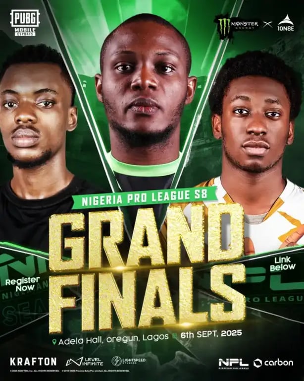 Nigeria Pro League (NPL) Season 8 Grand Finals Set for September 6th!