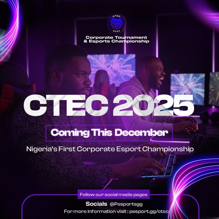 From Workplaces to MKO Abiola Stadium: The 10 Million naira Corporate Tournament & Esports Championship 2025